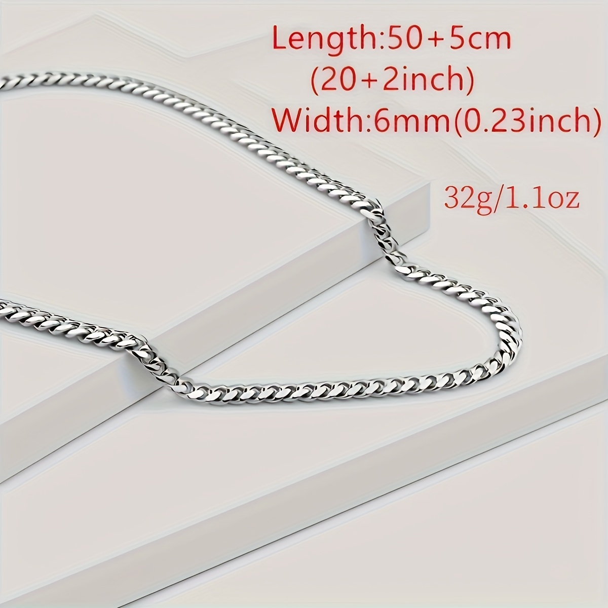 Cuban Necklace for My Son, Gift with Message Card